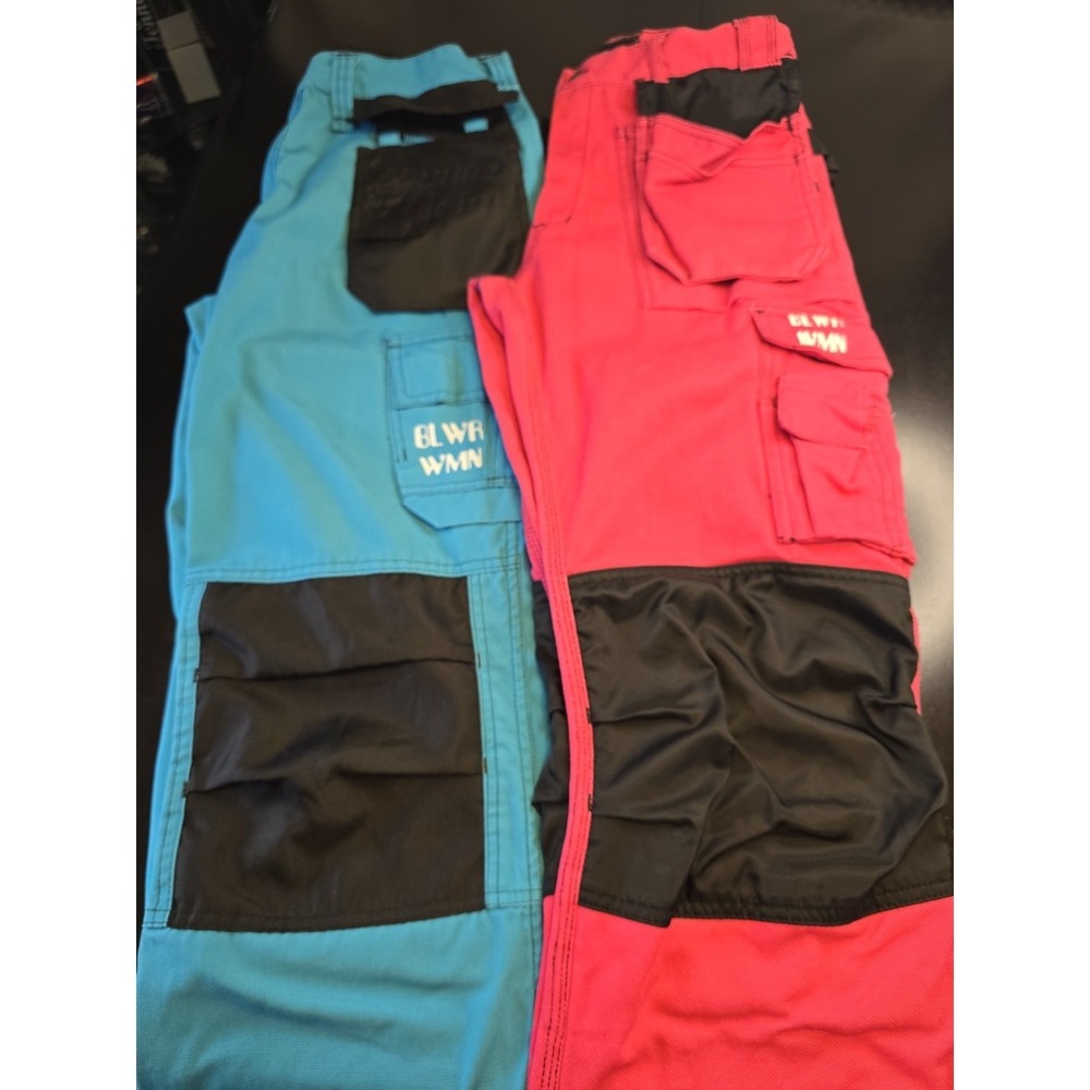 Lot‎ Of 2 BLWR WMN Work Pants Size E-38, US-8 Holster Cargo Utility Pockets
